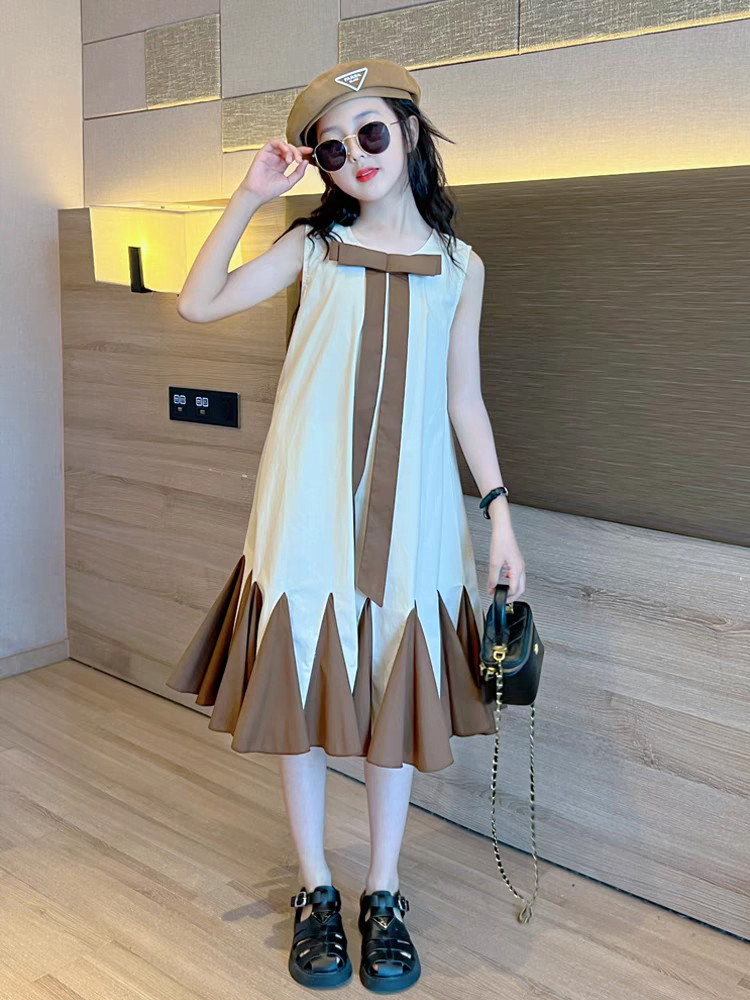 Váy Bé Gái Poopi Dáng Xuông Xòe Đuôi Cá Cho Bé Gái